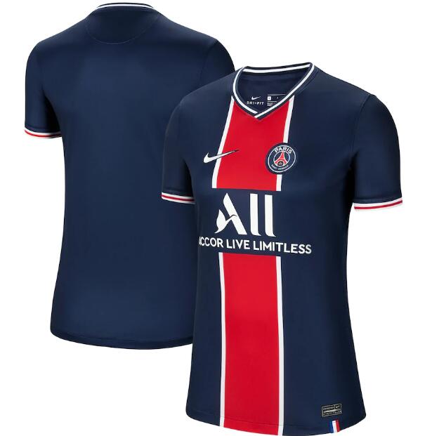 PSG Women Home Kit Soccer Jersey 2020/21